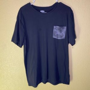 OLD NAVY Men’s **Navy Blue** Casual Pocket Tee